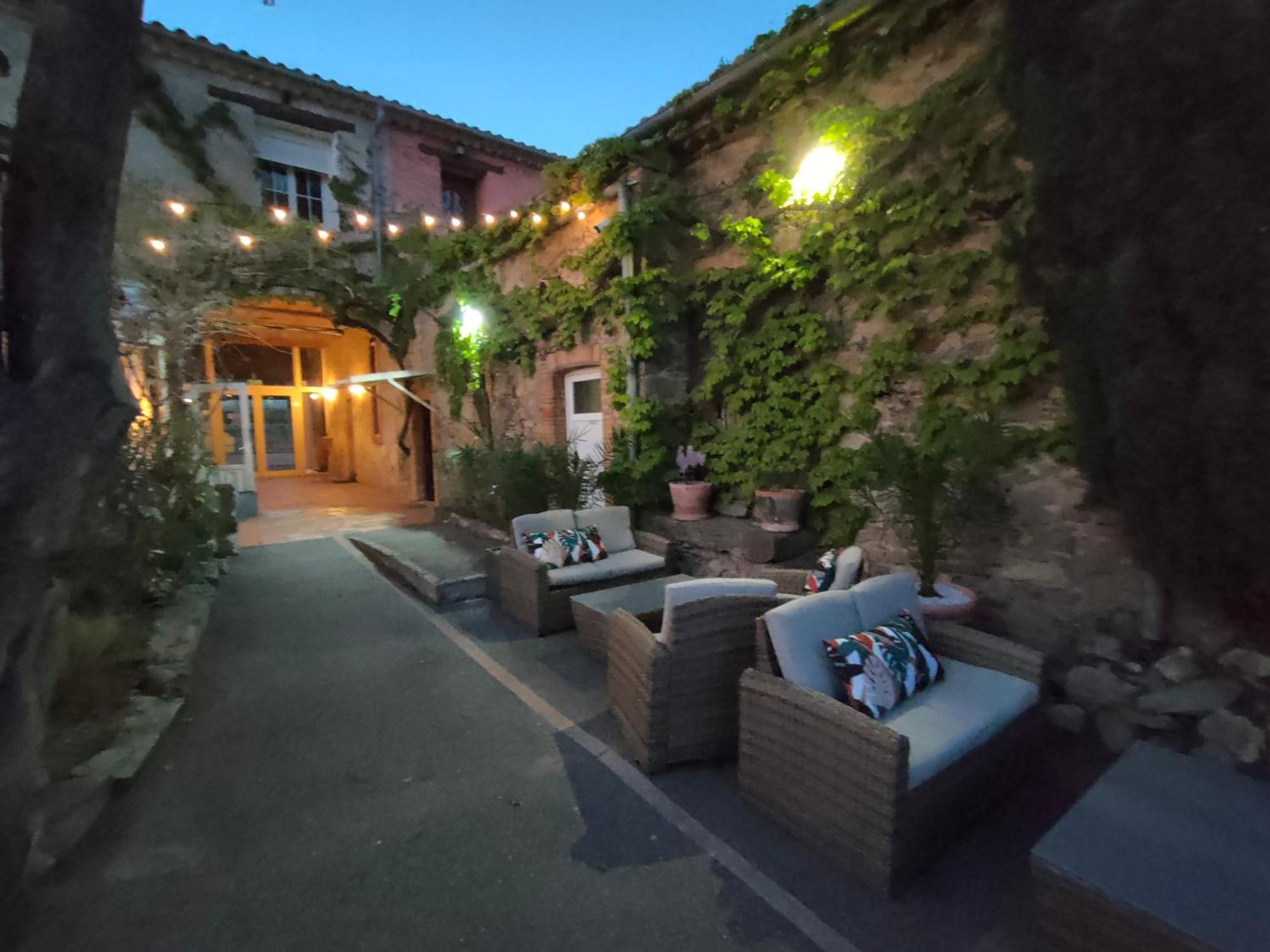 Hotel Restaurant L'Art Des Mets By Cote Jardin Conilhac-Corbières Екстериор снимка